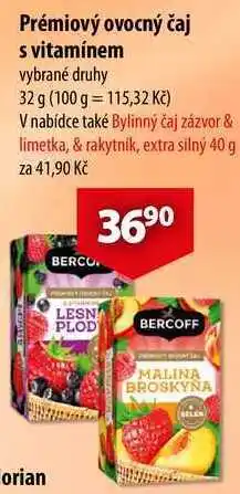 CBA Prémiový ovocný čaj s vitamínem nabídka