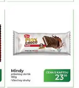 Tamda Foods Mindy piškotový dortík nabídka
