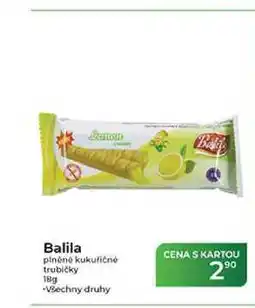 Tamda Foods Balila plněné kukuřičné trubičky nabídka