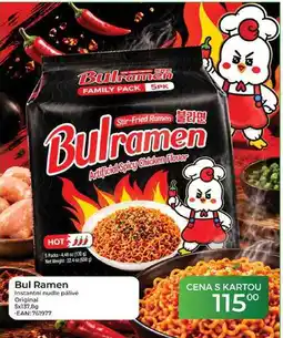Tamda Foods Bul Ramen Instantní nudle pálivé Original nabídka