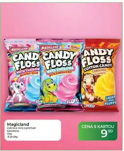 Tamda Foods Magicland cukrová vata s příchutí karamelu nabídka