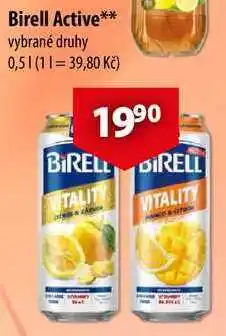 CBA Birell Active nabídka