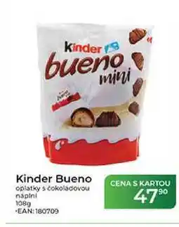 Tamda Foods Kinder Bueno oplatky s čokoládovou naplní nabídka