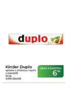 Tamda Foods Kinder Duplo oplatka oříškovou náplní v čokoládě nabídka