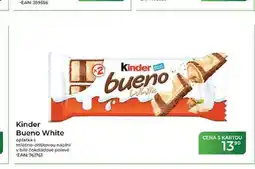 Tamda Foods Kinder Bueno White oplatka s mléčno-oříškovou náplní v bílé čokoládové polevě nabídka