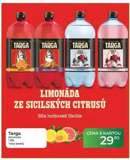 Tamda Foods Targa limonáda nabídka