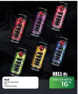 Tamda Foods Hell energetický nápoj nabídka