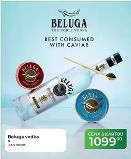 Tamda Foods Beluga vodka nabídka