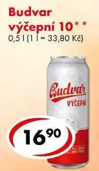 CBA Budvar výčepní 10 nabídka