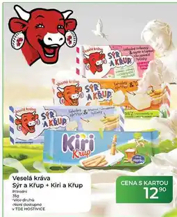 Tamda Foods Veselá kráva Sýr a Křup + Kiri a křup Přírodní 35g nabídka