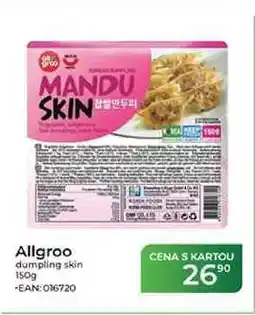 Tamda Foods Allgroo dumpling skin nabídka
