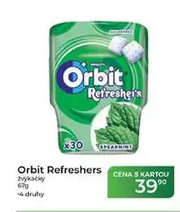 Tamda Foods Orbit Refreshers žvýkačky nabídka