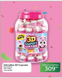 Tamda Foods JohnyBee 3D Cupcake želé bonbony 60ks nabídka