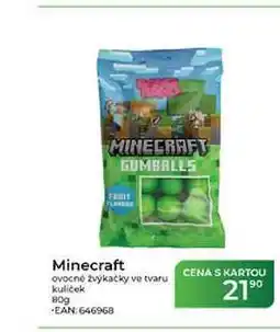 Tamda Foods Minecraft ovocné žvýkačky ve tvaru kuliček nabídka