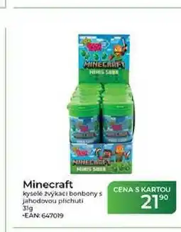 Tamda Foods Minecraft kyselé žvýkací bonbony s jahodovou příchuti nabídka