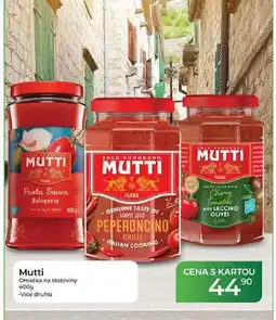 Tamda Foods Mutti Omáčka na těstoviny nabídka