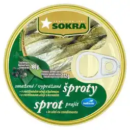 Tamda Foods Sokra Smažené šproty v rostlinném oleji s kořením 160g nabídka