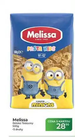 Tamda Foods Melissa Dětské Těstoviny nabídka
