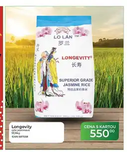Tamda Foods Longevity rýže jasmínová nabídka