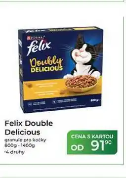 Tamda Foods Felix Double Delicious granule pro kočky 800g-1400g nabídka