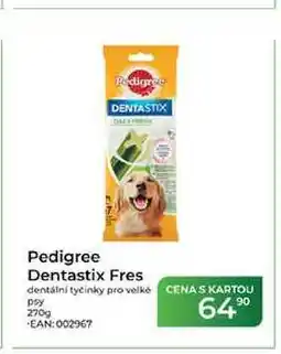 Tamda Foods Pedigree Dentastix Fres dentální tyčinky pro velké psy nabídka