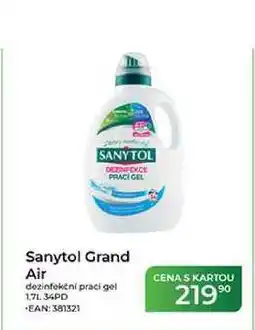 Tamda Foods Sanytol Grand Air dezinfekční prací gel 1,7L 36PD nabídka