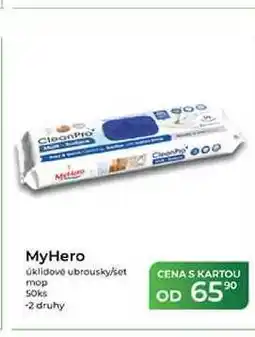 Tamda Foods MyHero úklidové ubrousky/set mop 50ks nabídka