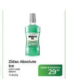 Tamda Foods Zidac Absolute Ice ústní voda nabídka