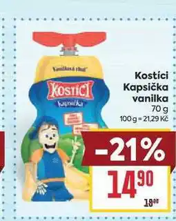 Billa Kostíci Kapsička vanilka nabídka