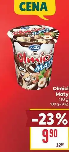 Billa Olmíci Maty nabídka