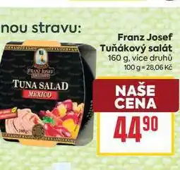 Billa Franz Josef Tuňákový salát nabídka