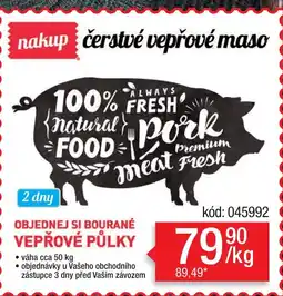Qanto nakup čerstvé vepřové maso nabídka