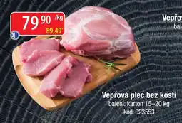 Qanto Vepřová plec bez kosti nabídka