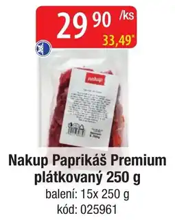 Qanto Nakup Paprikáš Premium plátkovaný nabídka