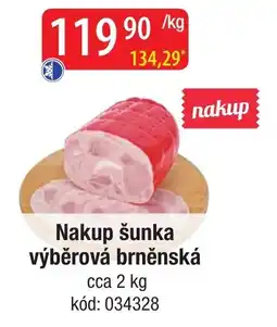 Qanto Nakup šunka výběrová brněnská nabídka