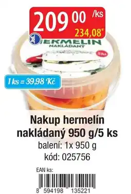 Qanto Hermelin nakládaný nabídka