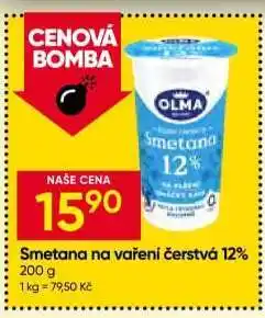 Hruška Smetana na vaření čerstvá 12% nabídka