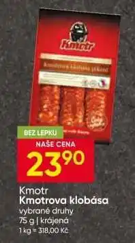 Hruška KMOTR Kmotrova klobása nabídka