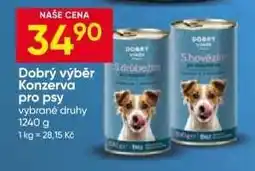 Hruška Dobrý výběr Konzerva pro psy nabídka