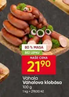 Hruška VÁHALA Váhalova klobása nabídka