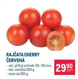 Makro Rajčata cherry červená nabídka