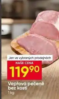 Hruška Vepřová pečeně bez kosti nabídka
