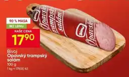 Hruška Bivoj Opavský trampský salám nabídka