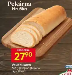 Hruška Veka tuková nabídka
