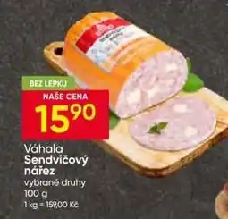 Hruška Váhala Sendvičový nářez nabídka