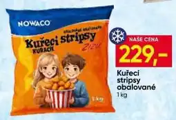 Hruška Kuřecí stripsy obalované nabídka
