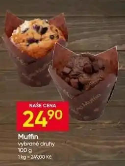 Hruška Muffin nabídka