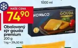 Hruška Obalovaný sýr gouda premium nabídka