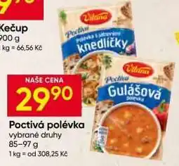 Hruška POCTIVÁ POLÉVKA nabídka