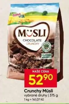 Hruška Crunchy Müsli nabídka